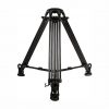 E-Image by Ikan GA752 2 Stage Aluminum Tripod 75mm Ball w/Mid-Level Spreader,black